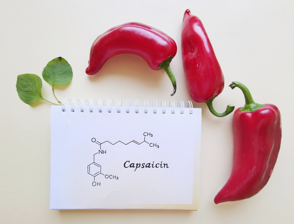 Capsaicin - verschiedene rote Chilis